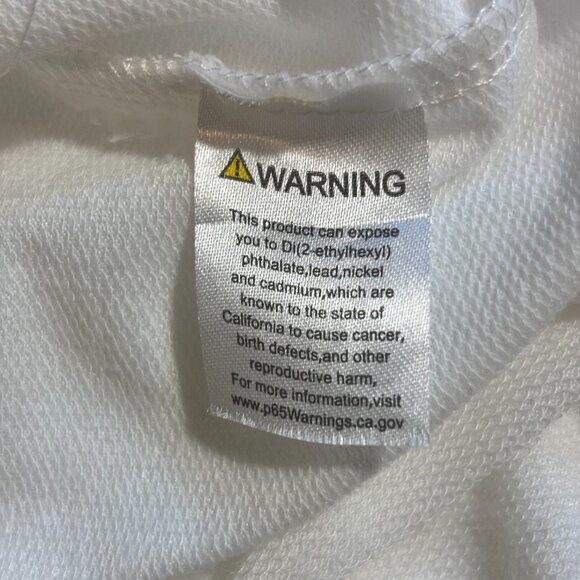 DaDa White "Love" Sweatshirt with Sequin Detail - Size M - Picture 11 of 11